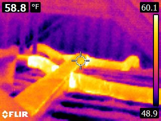 Thermal imaging HVAC Ducts & Insulation